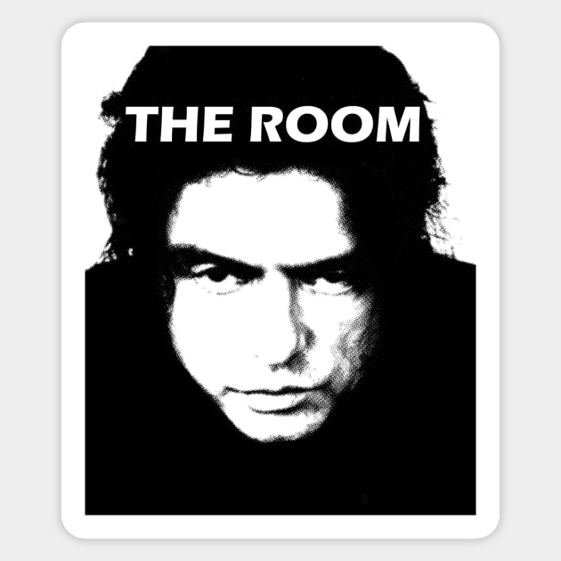 The Room Sticker by TEEVEETEES